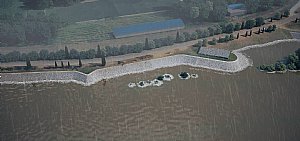 3d水利防汛搶險(xiǎn)三維動(dòng)畫視頻_河堤加高防護(hù)