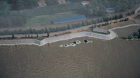 3d水利防汛搶險(xiǎn)三維動(dòng)畫(huà)視頻_河堤加高防護(hù)